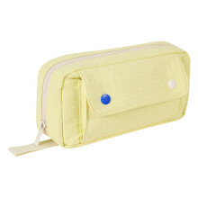 Large Capacity Pencil Case with Zipper & Multi-Layers – Portable, Eco-Friendly, Compatible with School/Office Use