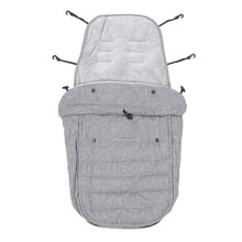 Chancelière universelle coupe-vent pour poussette avec verrouillage réglable, chaude et confortable, compatible avec les poussettes à poignée en