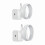 Charger - Fast Charger 20W USB-C - Adapter + Cable 2m White 2-pack 1