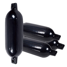 Bootsfender-Set, 4-teilig, strapazierfähiges PVC, UV-beständig