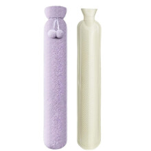 2L Soft Cap Rubber Hot Water (2 Liters) For Compression Detachable Hot And Cold Package (long Purple)