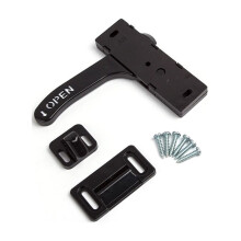 Heavy-Duty Screen Door Latches for Trailers - ABS Construction, Easy Installation, Camping Vehicle Handle Upgrade