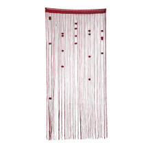 Witspace Door String Curtain, Wall Panel Fringe Window Divider Blind – Decorative Tassel Screen Ribbon Strip with Silver Thread, Compatible with