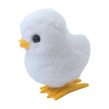 Chick Wind Toys Pehmolelut Kana Realistinen pehmeä materiaali lapsille Pääsiäiskori Täytteet Syntymäpäivälahjat