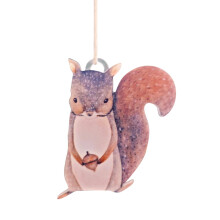 Pingente decorativo de mesa Sunxin com tema de bichinhos da floresta, em acrílico, com cordão, 1 unidade.