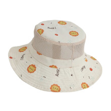 Stylish Ponytail Bucket Hat Breathable Children Fisherman Hat Lovely Shape Hat for Beach Camping