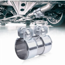 Exhaust Clamp Stainless Steel 50mm Double Band for 2 Inch