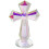 Crystal Standing Cross Religious Statue 1PC 1