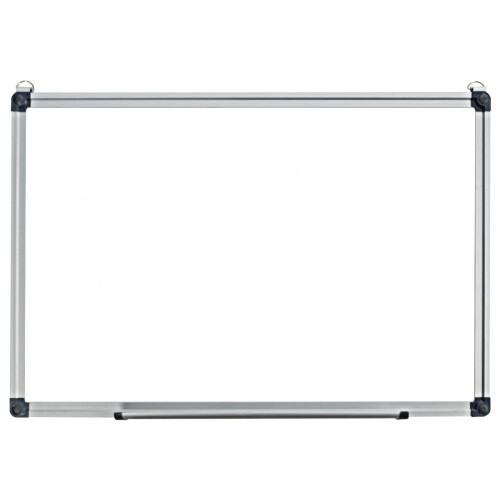 Magnetisches Whiteboard mit Aluminiumrahmen, 60 x 40 cm