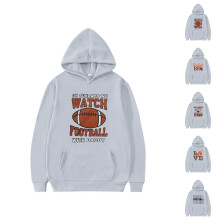 Child Toddler Boys Girls Long Sleeve Rugby Football Letter Prints Warm Hoodie Pullover Tops Kids Outfits Sweat Suit