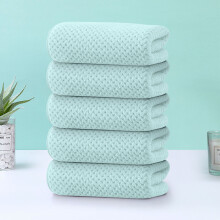 Lot de 5 serviettes de toilette en velours doux et absorbant de qualité supérieure, 35,5 x 76 cm, douces pour la peau, séchage rapide,