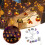 Ακρυλικά φωτάκια Halloween 6M, 40 LED, τροφοδοτούνται με μπαταρία/USB, λειτουργία αργού 1