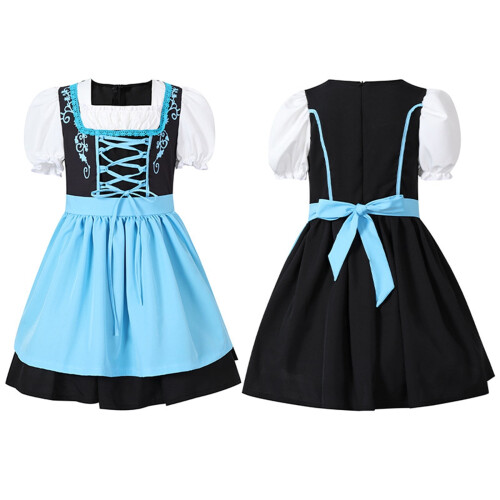 Πολύχρωμη φούστα Oktoberfest για κορίτσια AWZXDE – Casual κοντή φούστα για παιδιά, νήπια και