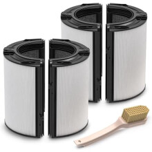 Confezione da 2 filtri di ricambio HEPA in vetro a 360 + carbone attivo per TP09, TP07, TP06, TP04, TP10, TP4A, TP7A, HP04–HP10, HP4A, HP7A,
