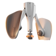 Adjustable Resistance Pelvic Floor Leg Trainer Grey