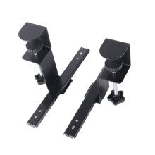 Keyboard Clamp Rail Computer Arm Rest Under Desk Steel Material Easy Installation for Office Workstations