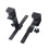 Keyboard Clamp Rail Computer Arm Rest Under Desk Steel Material Easy Installation for Office Workstations 1
