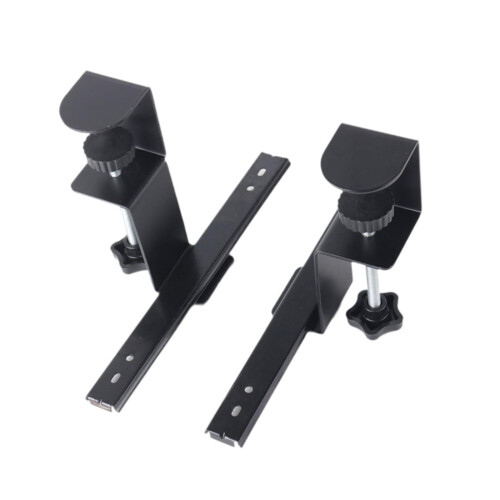Keyboard Clamp Rail Computer Arm Rest Under Desk Steel Material Easy Installation for Office Workstations