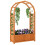 Hochbeet mit Spalier und Bogendach, 83x36x146 cm 1
