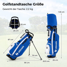 15-delers golfkøllesett for menn med bag - høyrehendt