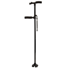Bengala dobrável com luz LED e base de tripé