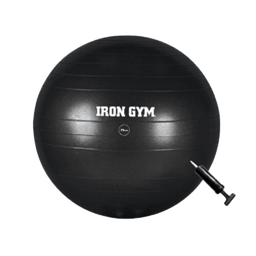 Gymnastikball 75cm mit Pumpe - Core & Balance Training