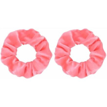 2 unidades de elásticos de cabelo neon para mulheres e meninas, elásticos grossos para cabelo, prendedores de rabo de cavalo, acessórios de cabelo