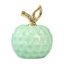 Estátuas de frutas para decoração de casa, figuras de cerâmica feitas à mão, ornamento em estilo moderno para sala de estar e estante.