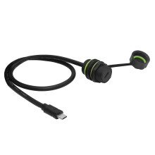 Adaptér IP68USB typu C samec-samica odolný voči vode, vhodný do náročného prostredia a inteligentných domácich systémov