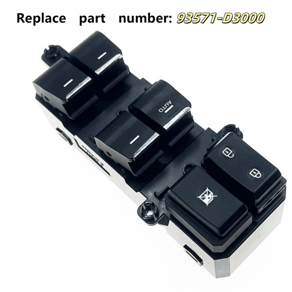 Fit For 2016-2018 Hyundai Tucson Driver Left Master Power Window Switch 93571-D3000,93570-D3000,93571-D3040 9551475092508
