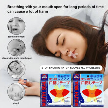 120Pcs Sleep Mouth Band – Hypoallergenic Snoring Relief Strips for Better Nasal Breathing & Sleep – Safe & Easy to Use