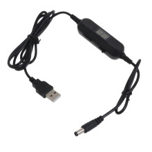 USB til 1,5V, 3V, 4,5V, 6V, 9V, 12V spændingsdisplaykabel til legetøjsspil LED-lampe
