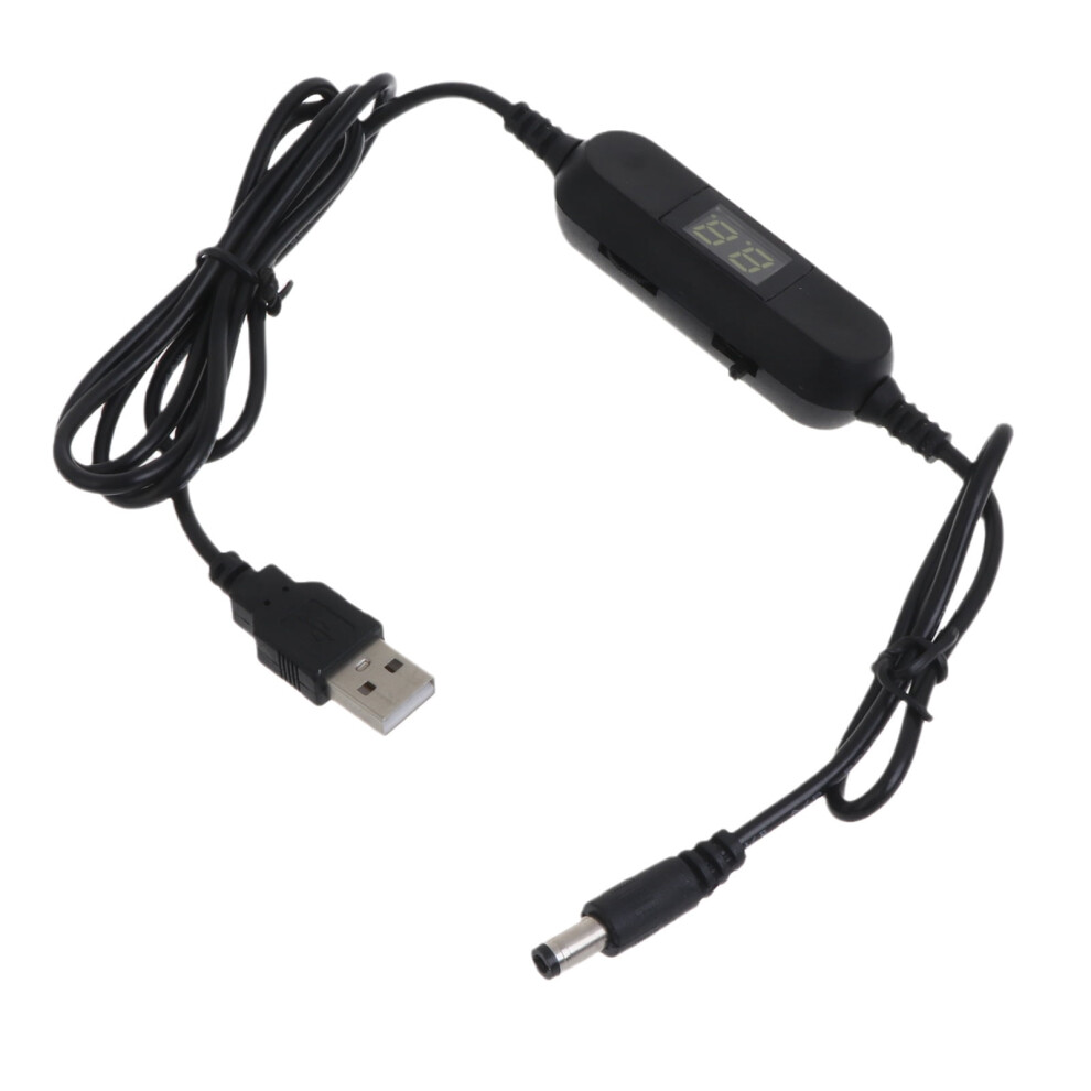 Usb To 1.5V 3V4.5v 6V 9V 12V Voltages Display Cable For Toy Game Led Lamp 9551475089225