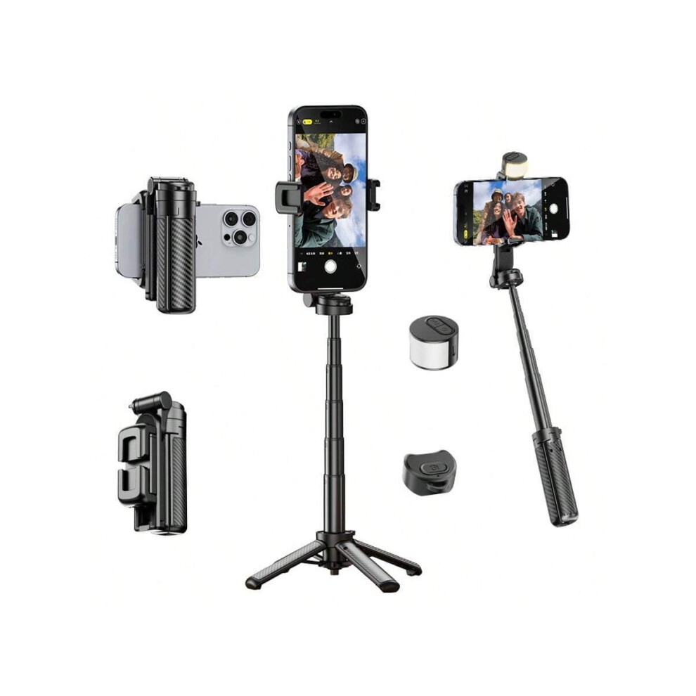 Selfie Stick Tripod With Wireless Remote Zinc Alloy 360 968604448959