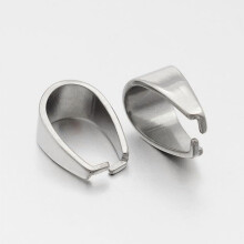 Baillí Snap-on Cruach Dhosmálta 304 13x7mm 20 píosa