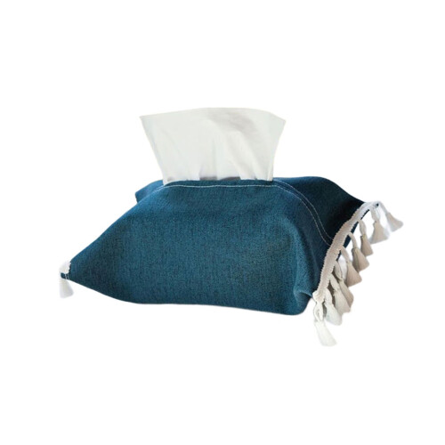 Porte-mouchoirs en coton et lin, robuste, design minimaliste