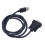 USB-232 1.1/2.0/3.0 Converter, 48in, DB9 Male, Windows/Linux 1