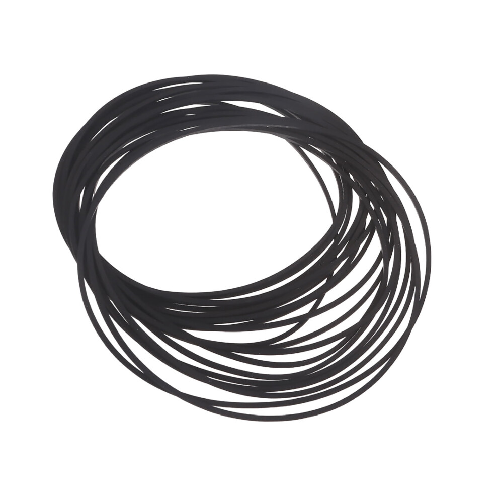 20Pcs Rubber Belts For Cassette Players Video Recorders Turntable Repair Belts 70-100Mm 90-135Mm 105-135Mm Mixed 9340959179480