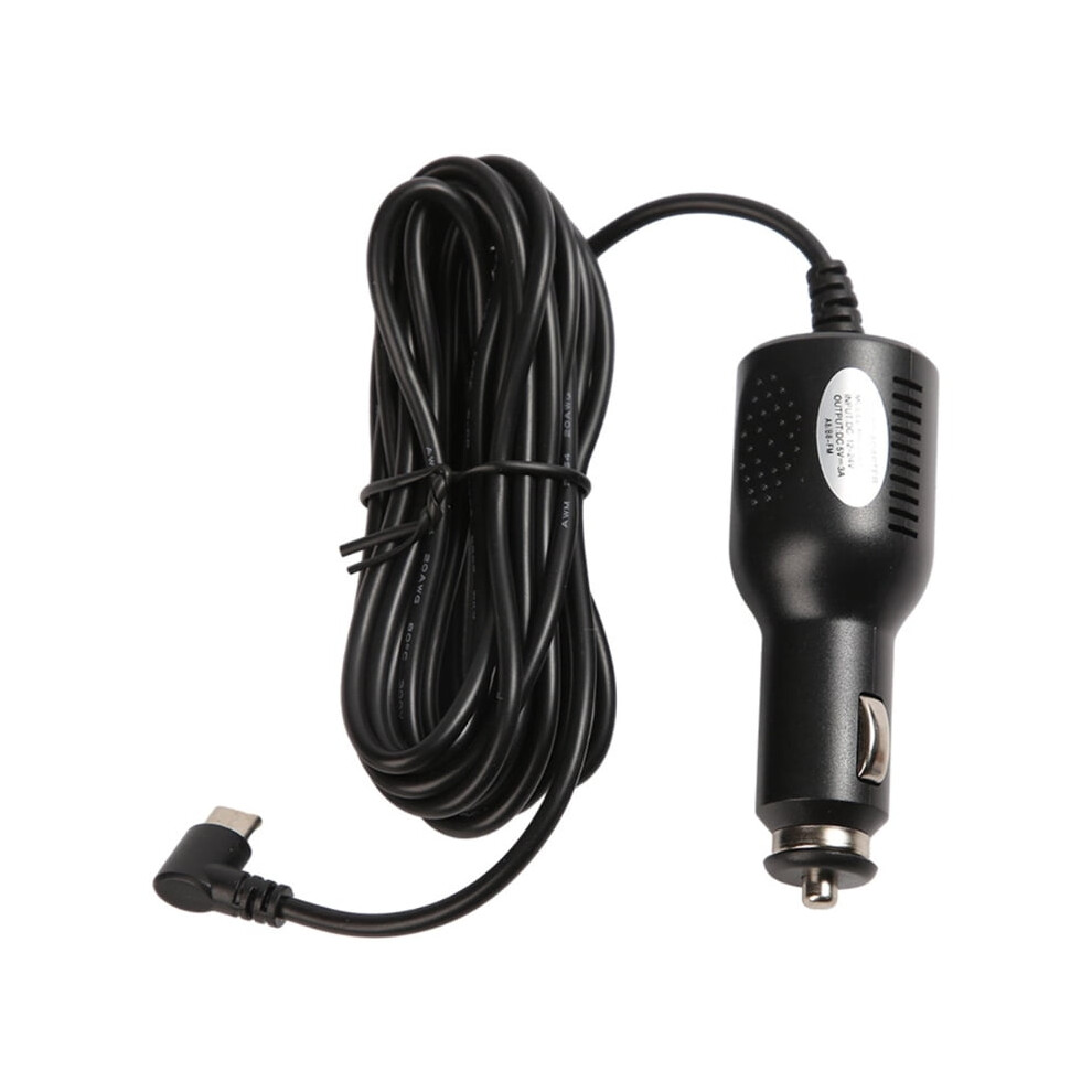 3A Fast Charging Type C Car Charger Cable Abs Material 5V Power Cord For Vehicle Charging 9193271007364
