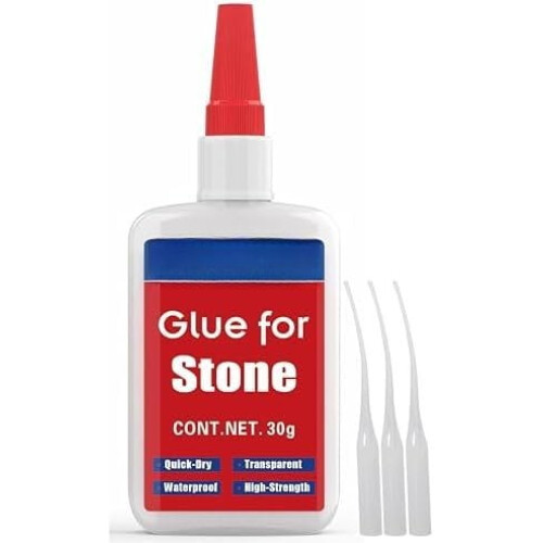 Κόλλα πέτρας 30g, κόλλα μαρμάρου, κόλλα συγκόλλησης μεταξύ πετρών, κόλλα για