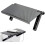 Suporte ajustável para TV de 13 polegadas, ideal para celular, media box, console de jogos e roteador – Preto, compatível com a maioria das TVs. 1