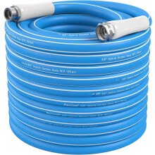 Garden Hose 100 ft., Lightweight Hybrid Water Hose, Flexible and Durable, Leak- Connections