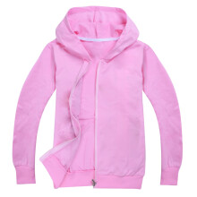 AWZXDE Hoodies For Kids Boys Girls Autumn Winter Fashion Simple Casual Long Sleeve Color Block Hooded Zipper Hoodie Jacket Top Pink,9-10 Years