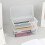 Extra Large Stackable Clear Plastic Pencil Box, Compatible with Gel Pens, Pencils, Erasers, Markers & More 2