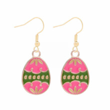 Cute Bunny & Egg Easter Earrings – Carrot-Themed Dangling Rabbit Earrings Compatible with Easter Gifts