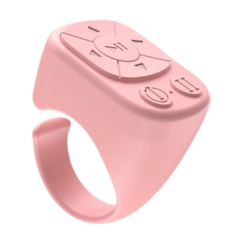 Bluetooth Remote Shutter, 5.3 Technology, Selfie & Page Turn Functions, 9x9x5cm, for Smartphones