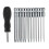 100mm Hollow Plum Blossom Extended Screwdriver Set Hexagonal Handle Screwdriver Bit Screwdriver Tool with Handle 1