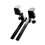 Keyboard Clamp Rail Computer Arm Rest Under Desk Steel Construction Easy Install for Office Workstations 1