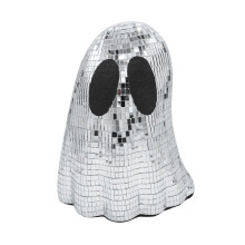 centre de table boule disco fantôme d'Halloween 20 cm