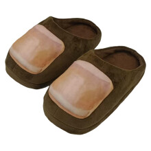 Big Toe Slippers Slides Costume Accessories Plush Soft Fabric House Shoes Men Women Halloween